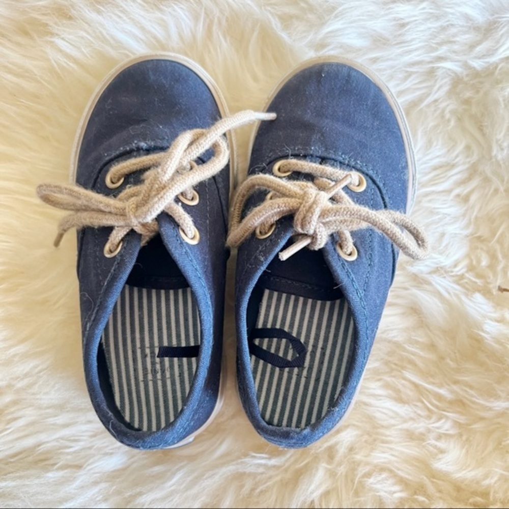 Janie and Jack blue sneakers